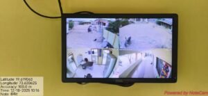 जिल्हा परिषद शाळा व अंगणवाडी परिसरात CCTV कॅमेरे
